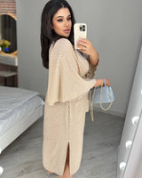 Sukienka damska plus size 2202