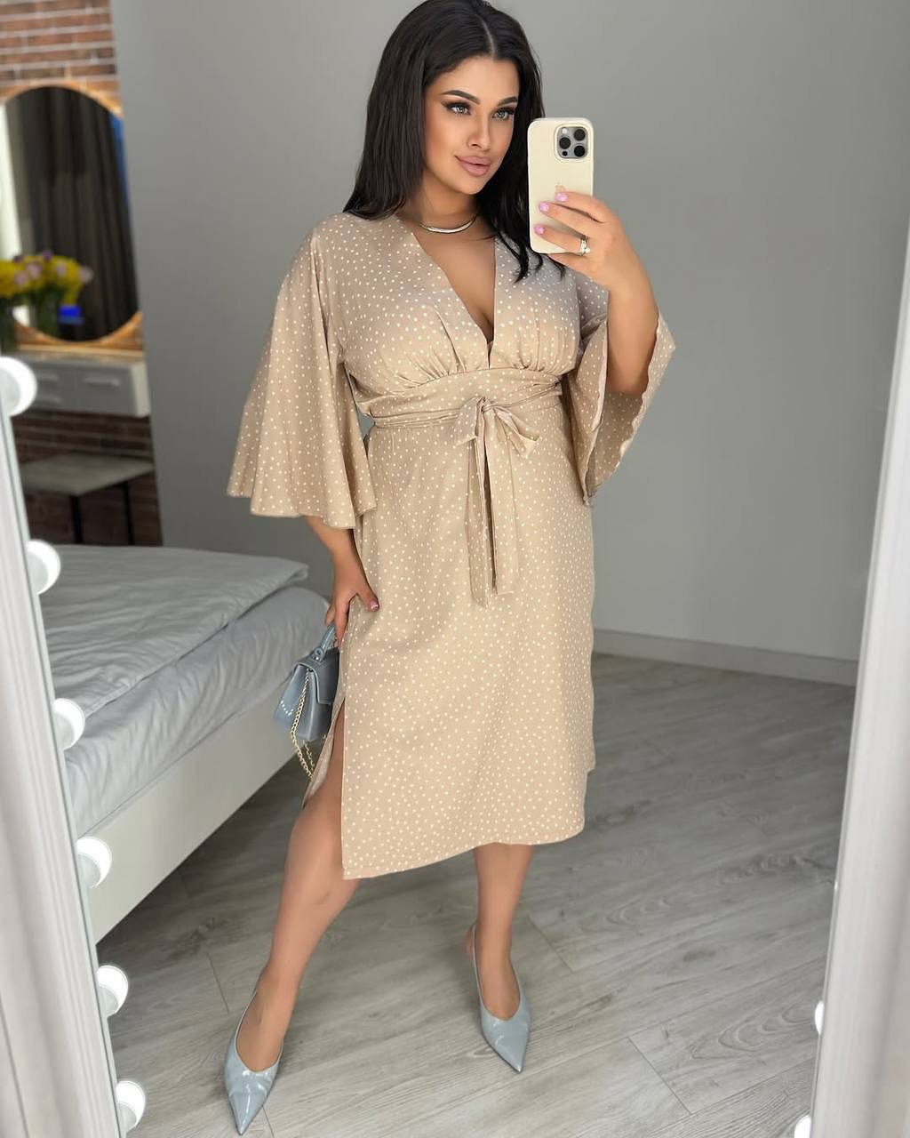 Sukienka damska plus size 2202