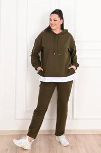 Dres damski duże rozmiary 3168-22