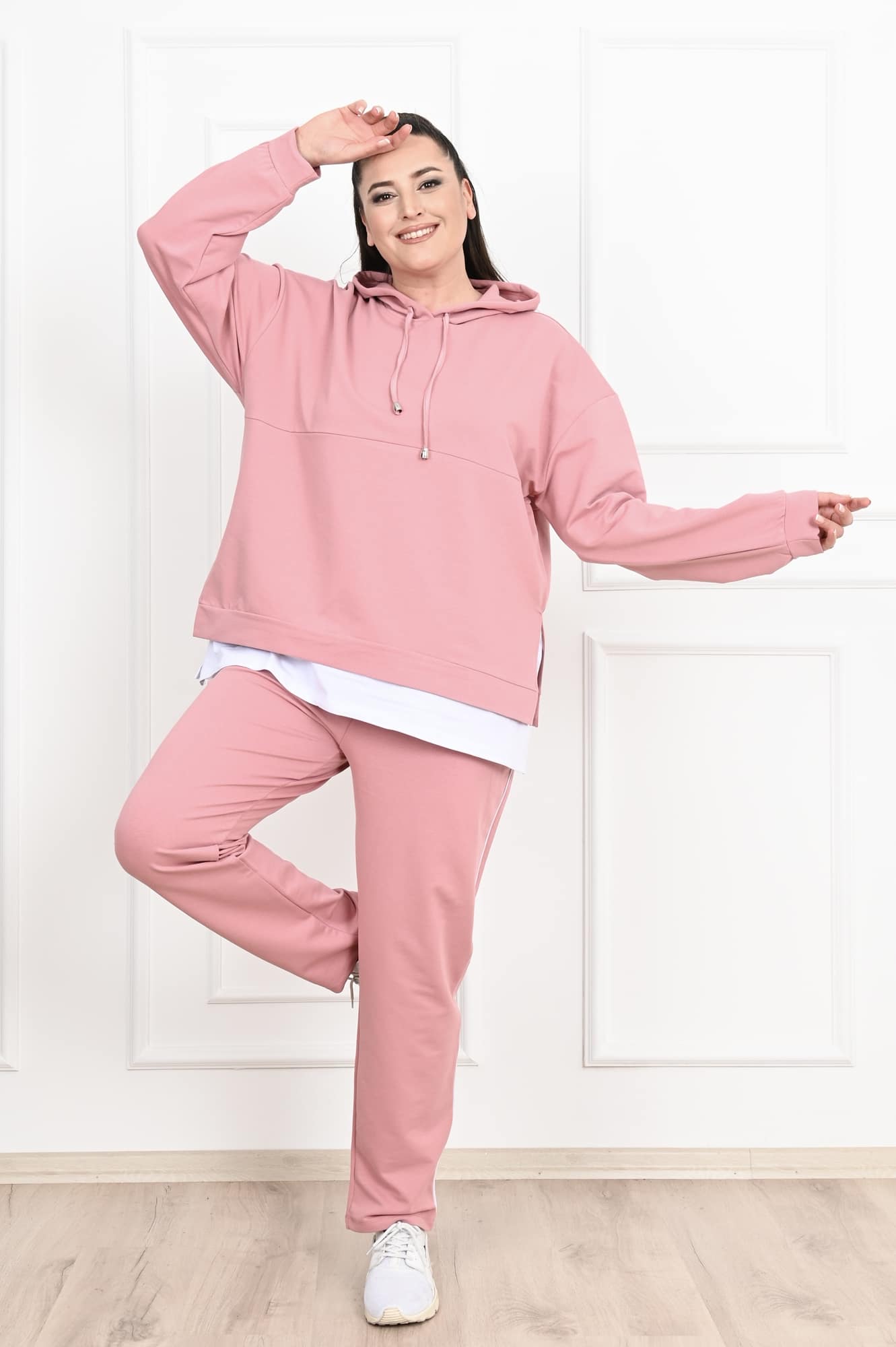 Dres damski duże rozmiary 3168-22