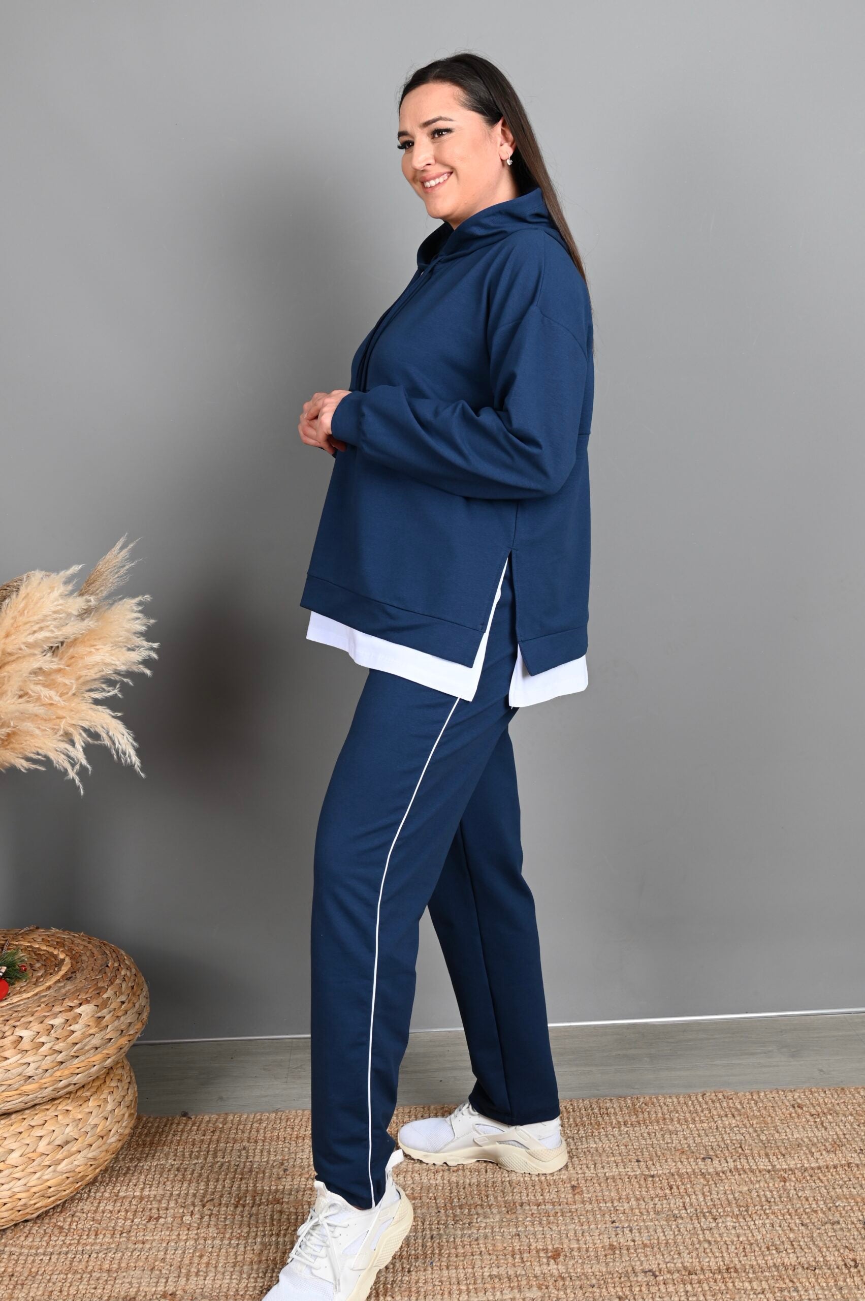 Dres damski duże rozmiary 3168-22