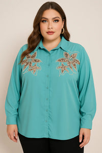 Koszula damska duże rozmiary 1673-24