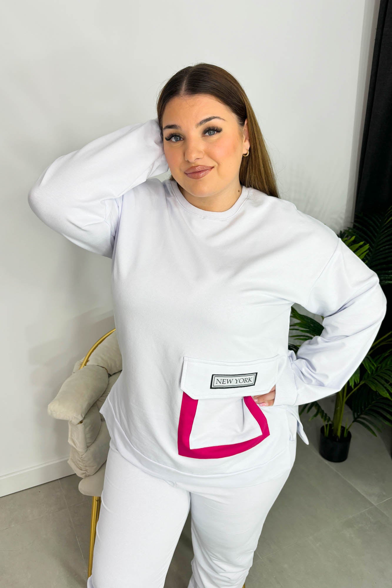 Dres damski plus size Pocket 3440-23