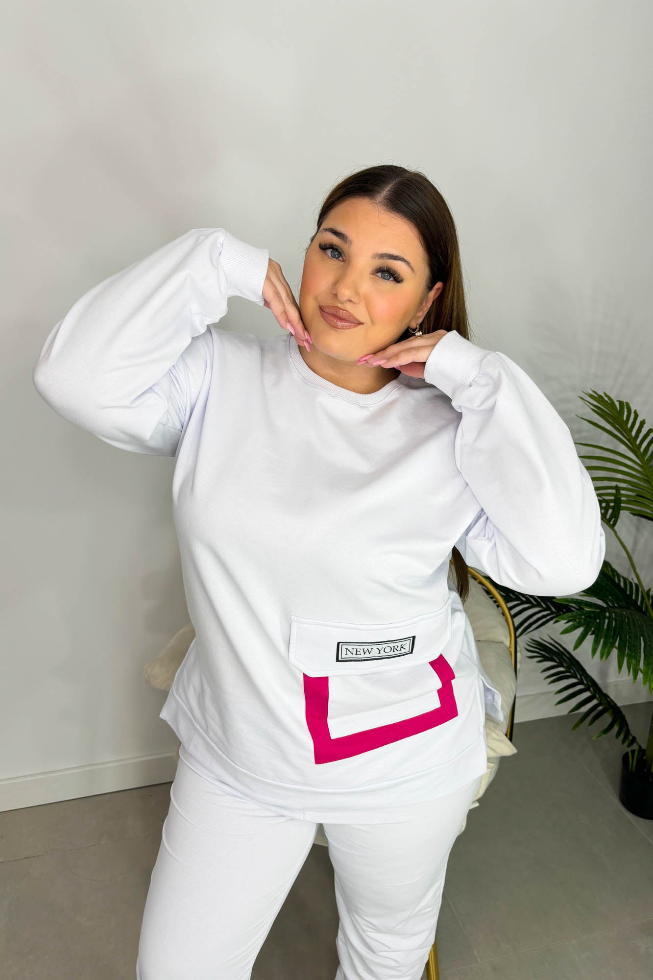 Dres damski plus size Pocket 3440-23