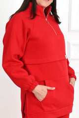 Dres damski plus size z pikowaniem, wzór 3545-23