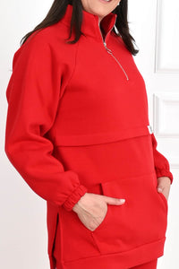 Dres damski plus size z pikowaniem, wzór 3545-23