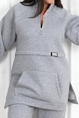 Dres damski plus size z pikowaniem, wzór 3545-23