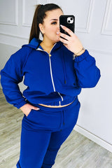 Trening dama marimi mari vatuit fermoar alb 3557-23