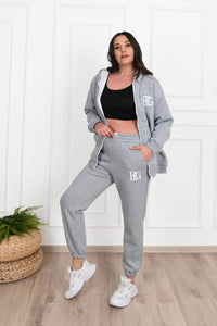 Dres damski plus size z ociepleniem BG 3586-23