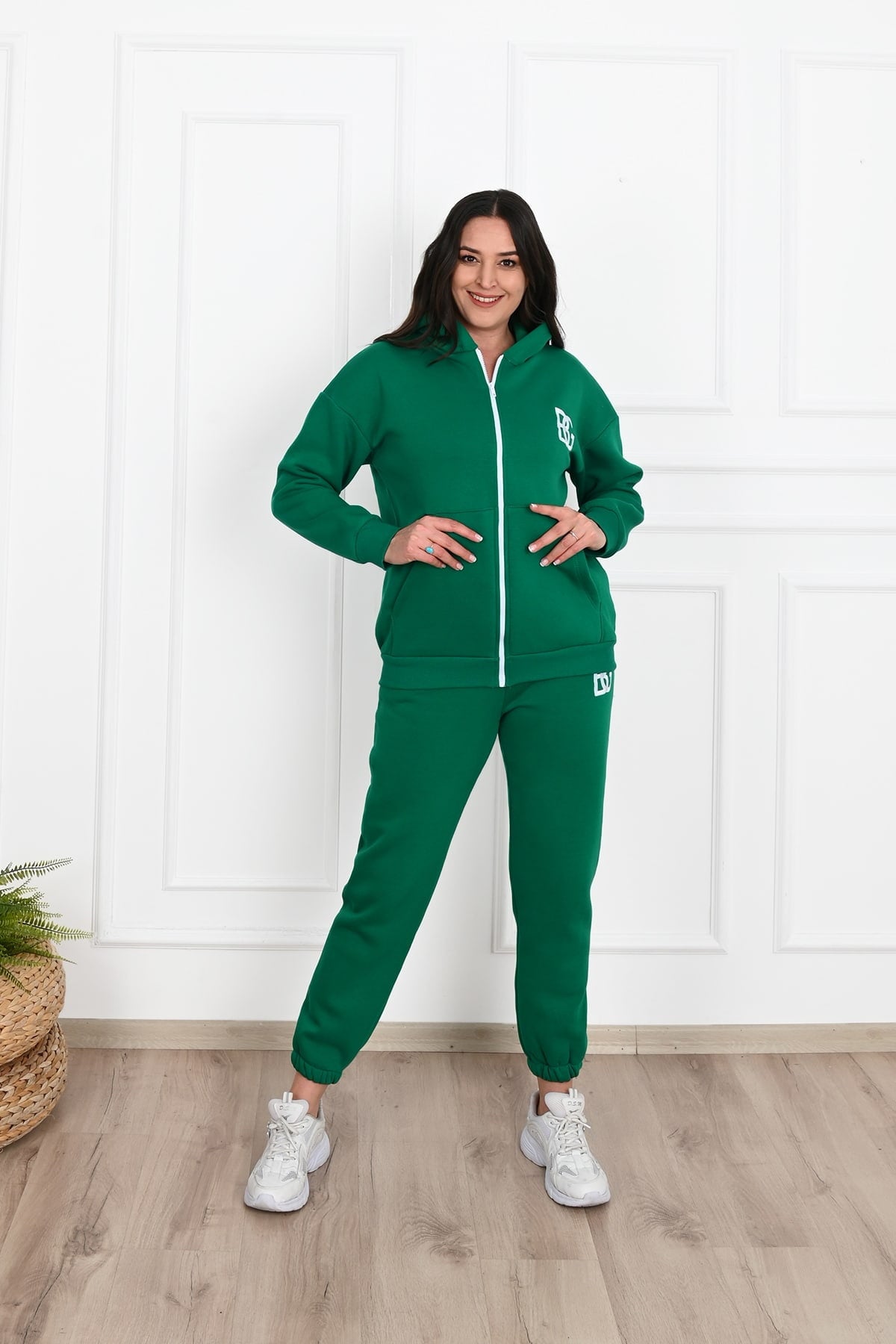 Dres damski plus size z ociepleniem BG 3586-23