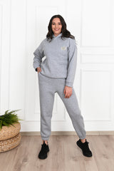 Dres damski plus size z ociepleniem Classic 3588-23