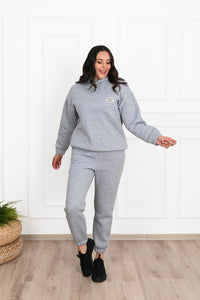 Dres damski plus size z ociepleniem Classic 3588-23