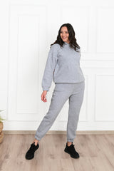 Dres damski plus size z ociepleniem Classic 3588-23