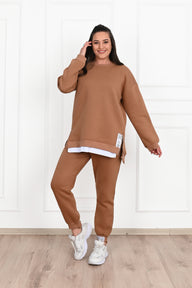 Dres damski plus size z ociepleniem People 3613-23