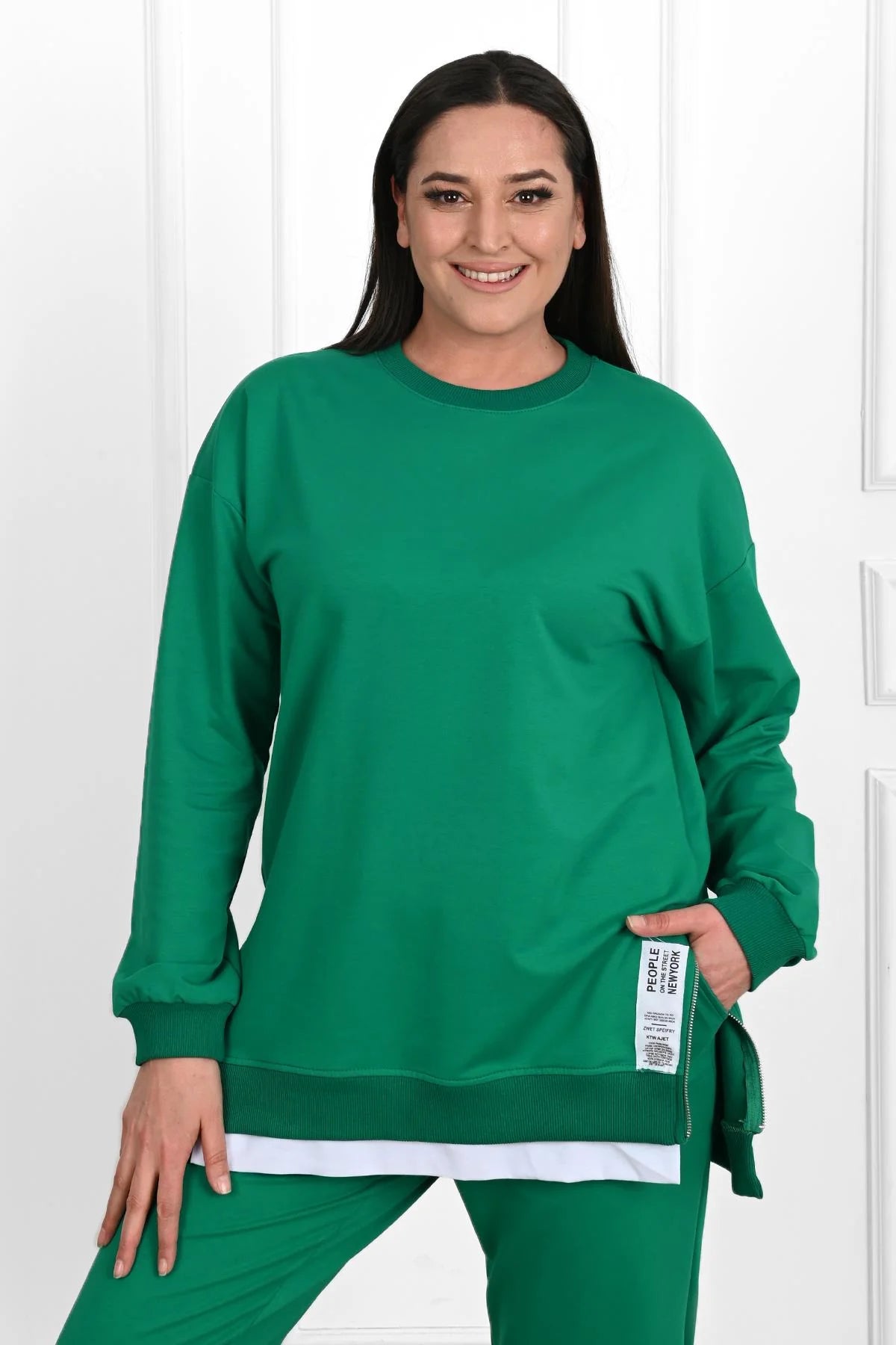 Dres damski plus size 3613-25 People