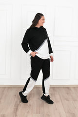 Dres damski duży rozmiar Hommes 3625-23