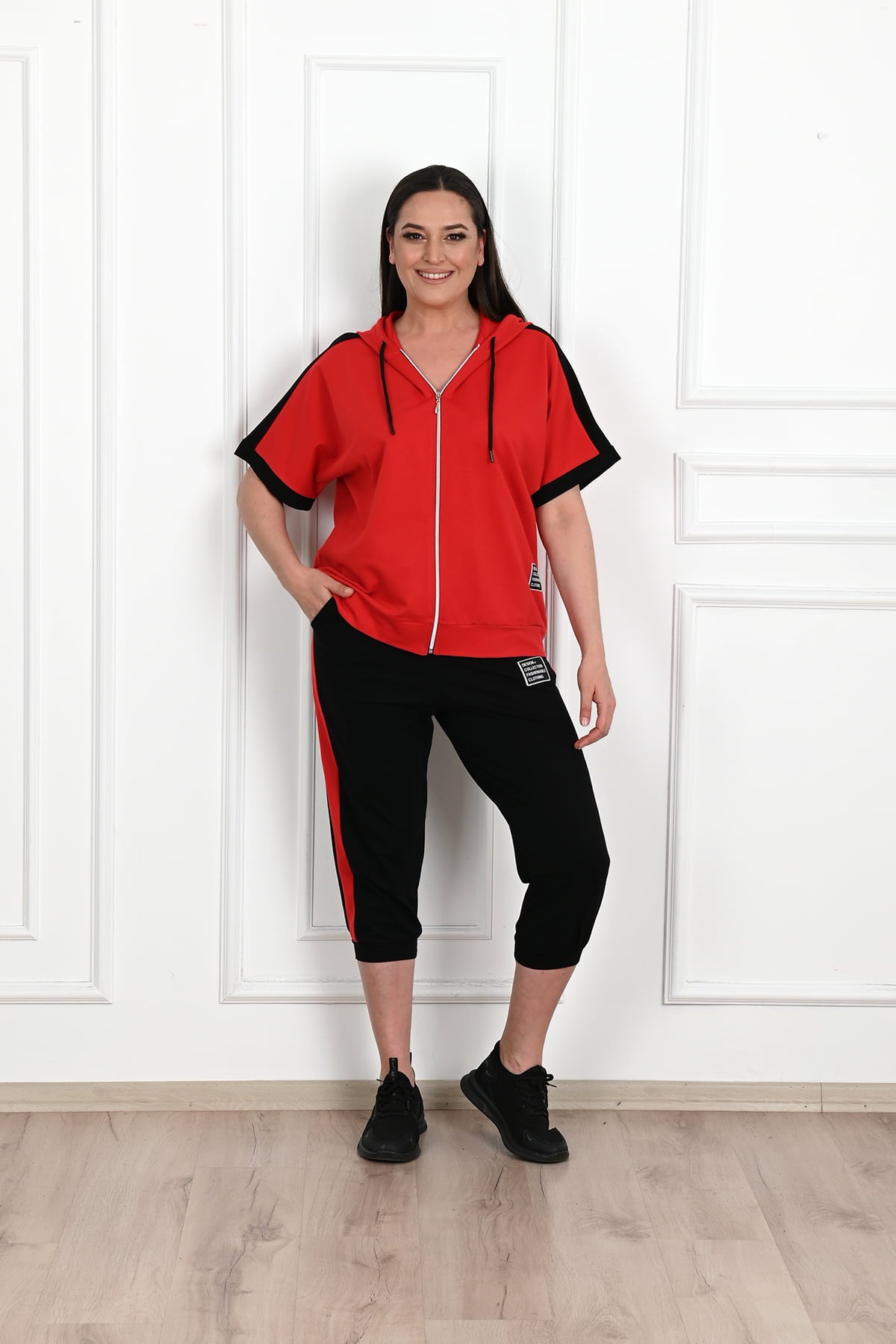 Dres damski duży rozmiar Wzór 3703-23