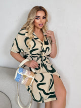 Sukienka damska plus size 371