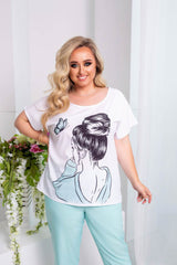 Dres damski duży rozmiar Lady 3800-23