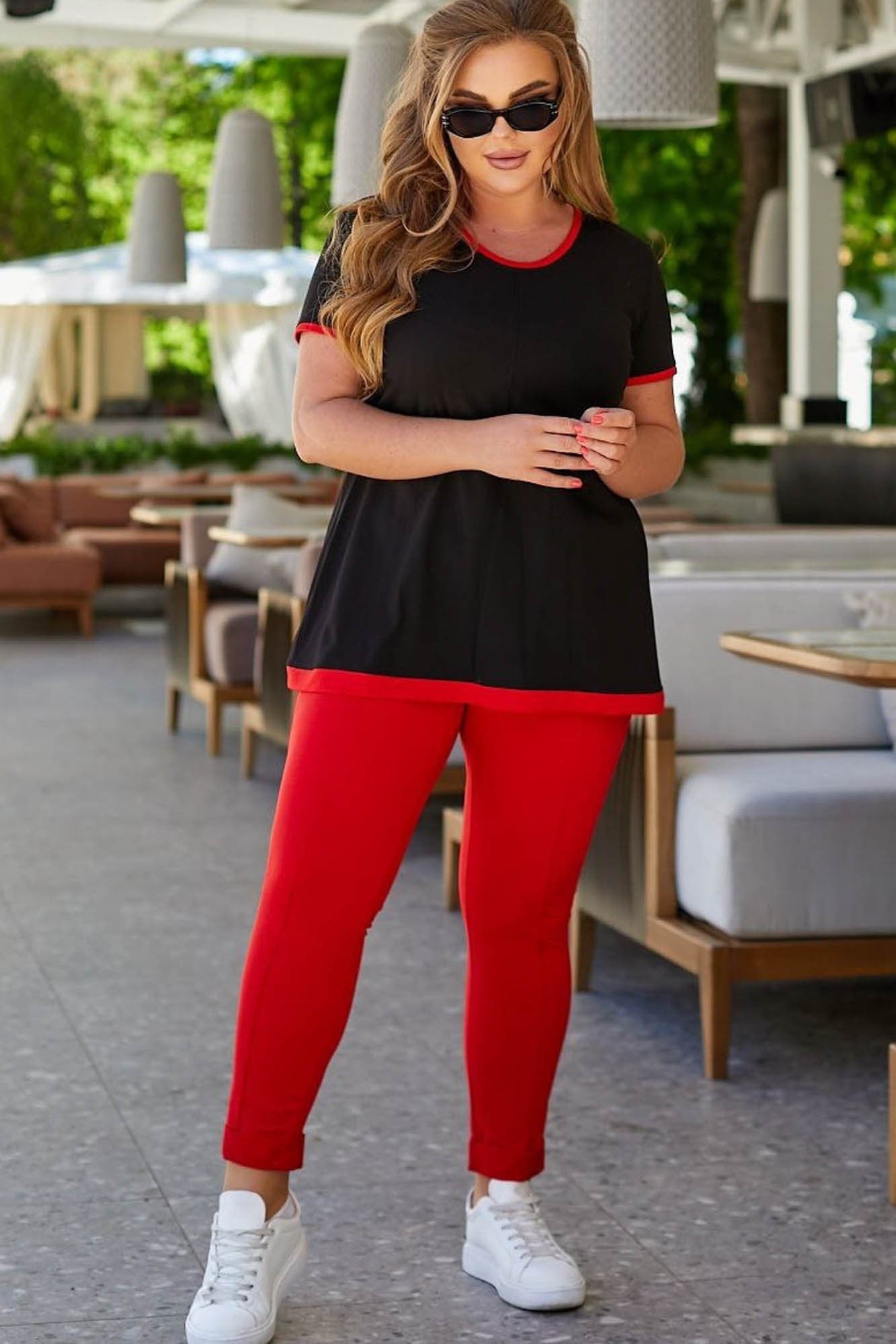 Dres damski plus size 3804-23