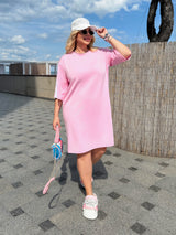 Sukienka damska plus size 383