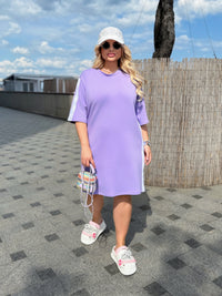 Sukienka damska plus size 383
