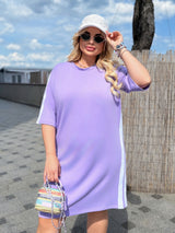 Sukienka damska plus size 383