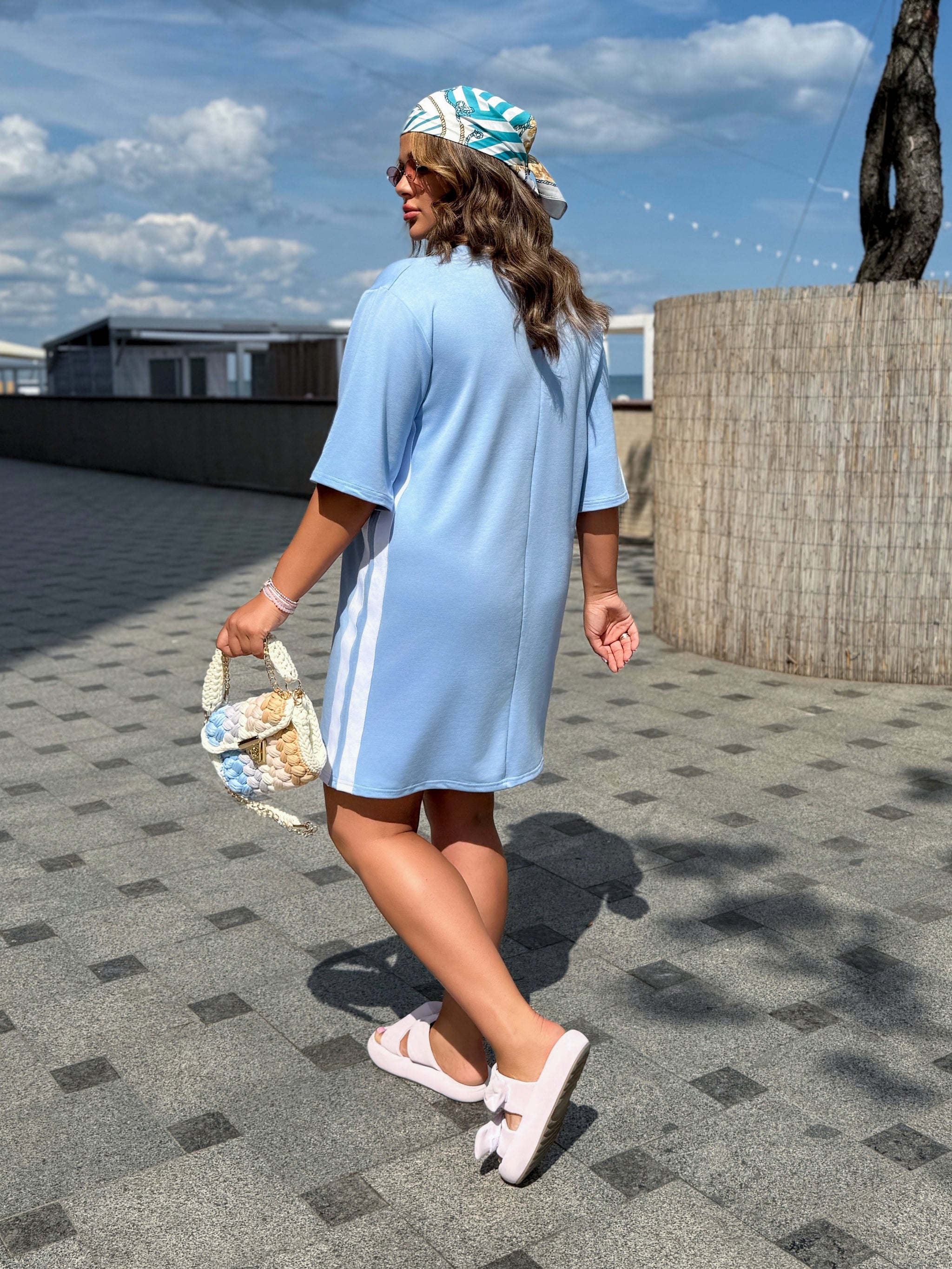 Sukienka damska plus size 383