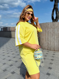 Sukienka damska plus size 383