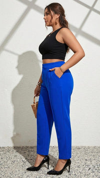 Spodnie damskie w dużych rozmiarach 6228-23