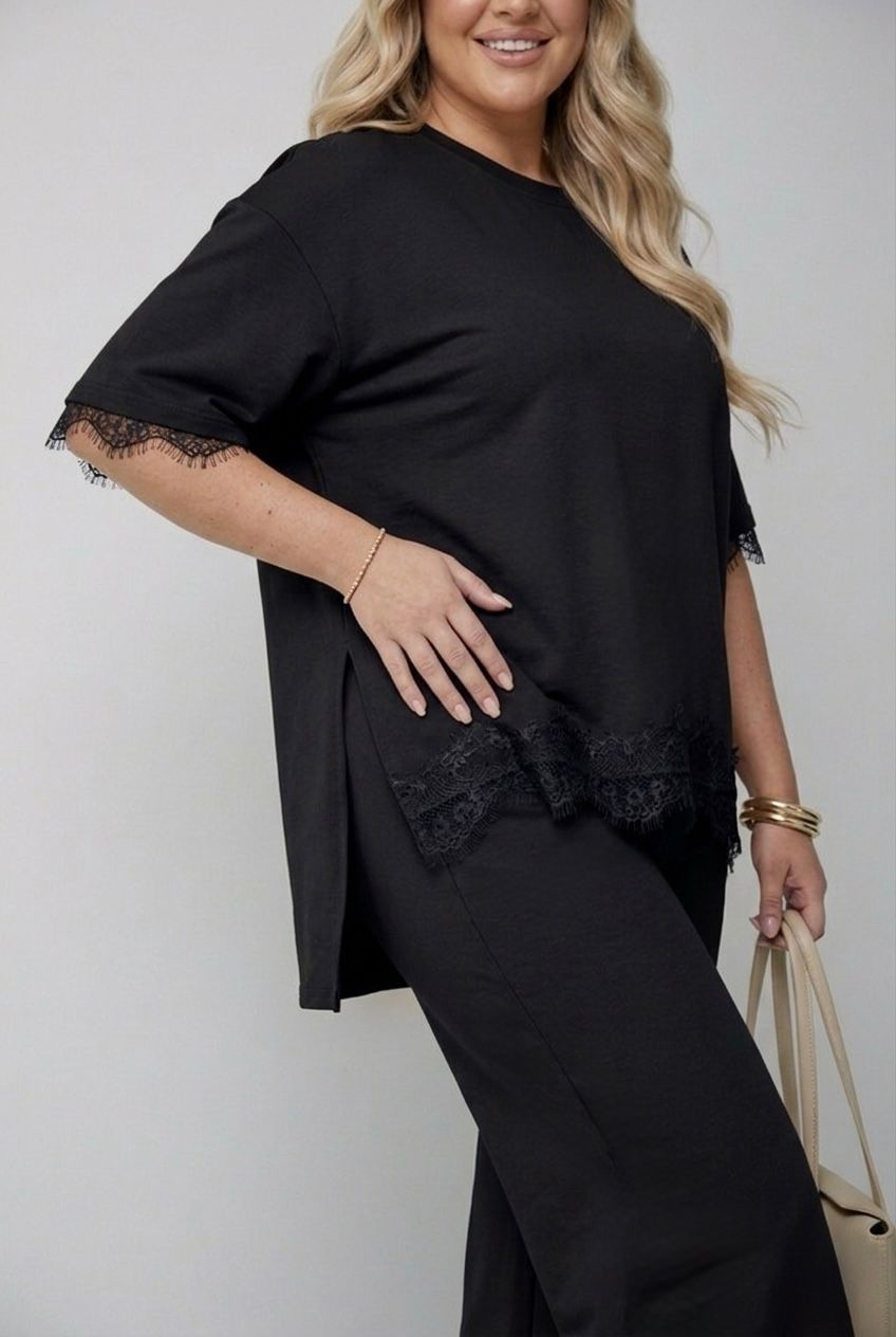 Dres damski duży rozmiar 8182