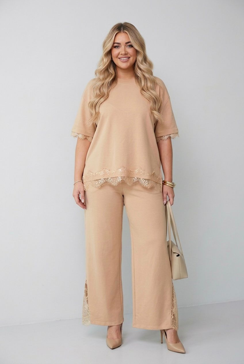 Dres damski duży rozmiar 8182