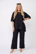 Dres damski duży rozmiar 8182