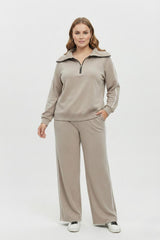 Dres damski duży rozmiar 8182