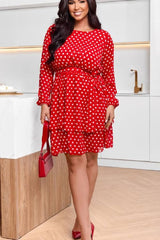 Sukienka damska plus size 2202