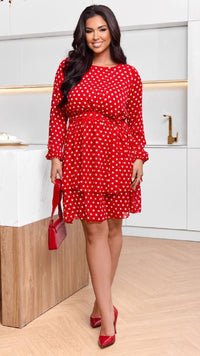 Sukienka damska plus size 2202