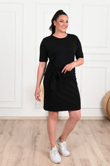 Rochie dama marimi mari cordon petrecut 5079-22