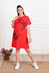 Sukienka damska plus size Wind 5096-22