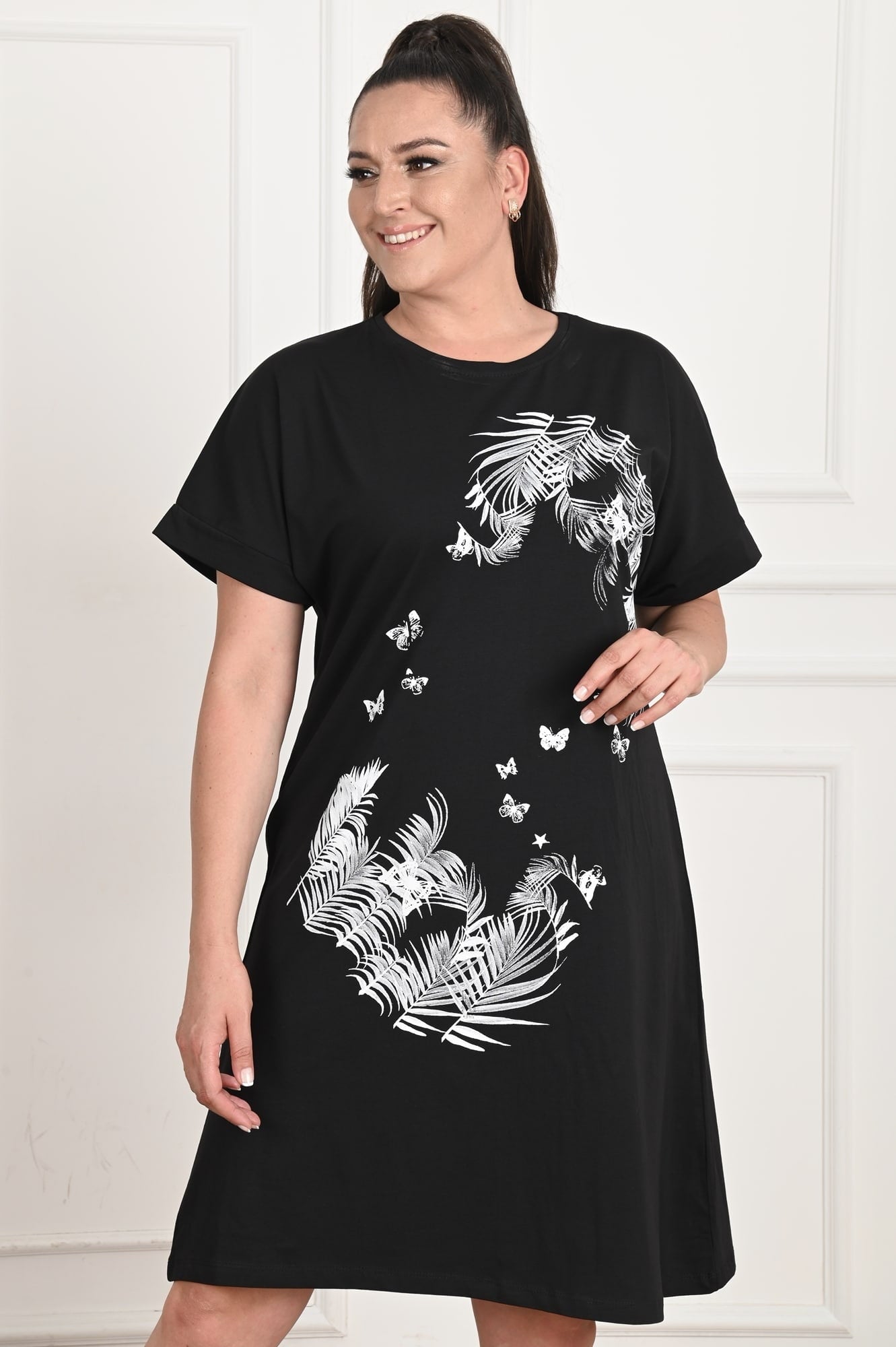 Sukienka damska plus size Wind 5096-22