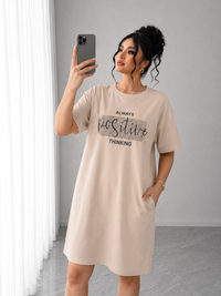 Rochie dama marimi mari Positive 5097-22