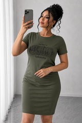 Rochie dama marimi mari Positive 5097-22