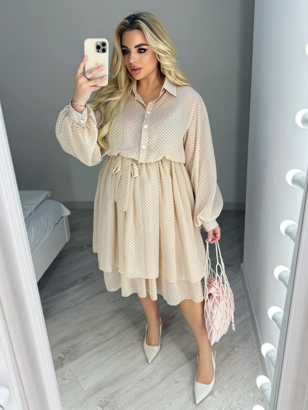 Sukienka damska plus size 383