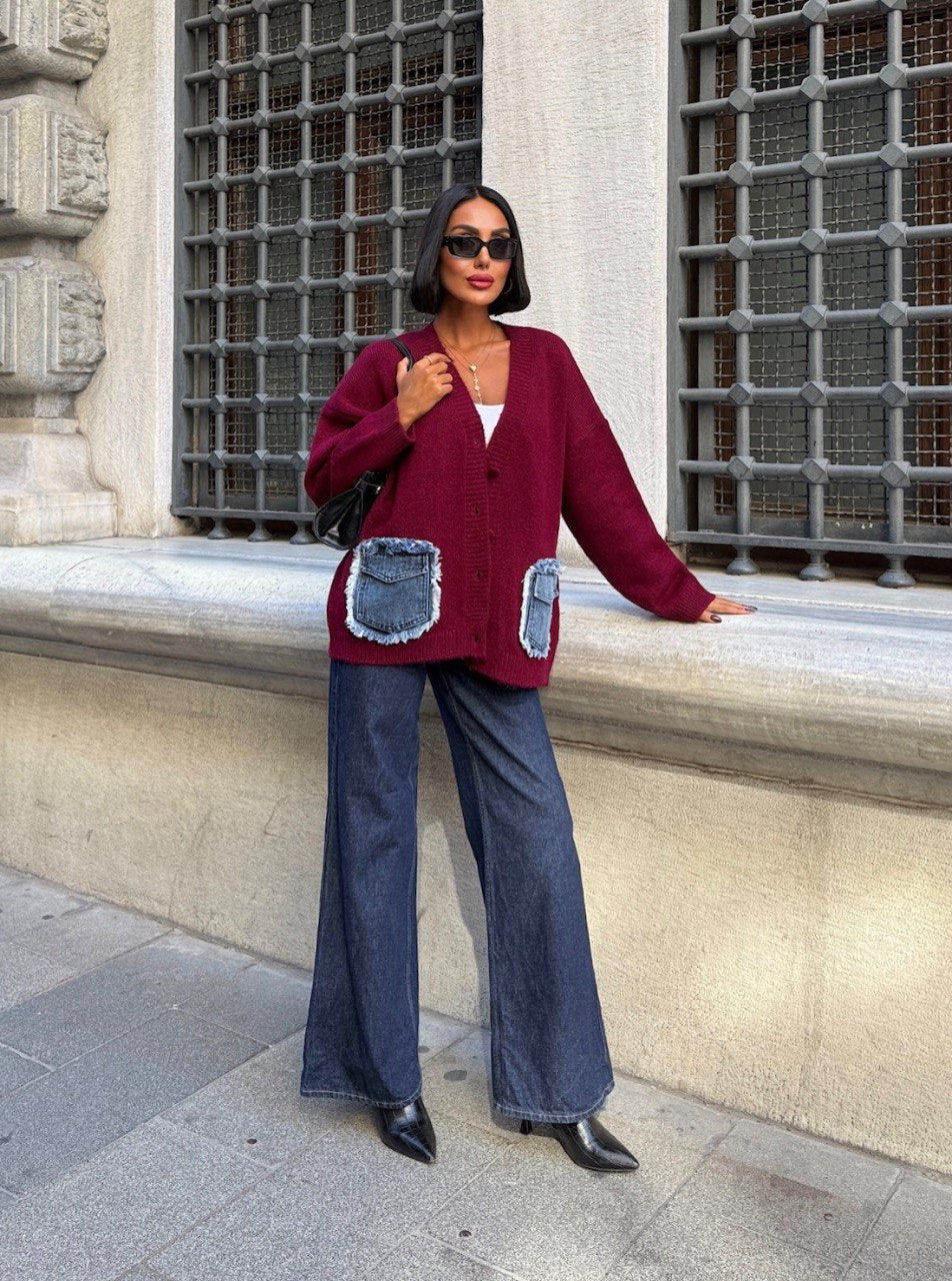 Sweter damski plus size 523