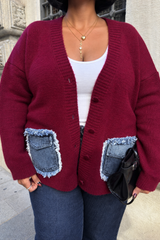 Sweter damski plus size 523