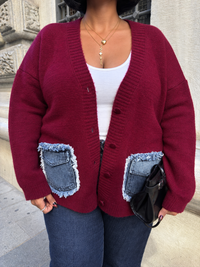 Sweter damski plus size 523