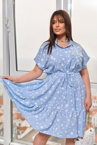 Rochie dama marimi mari buline 5226