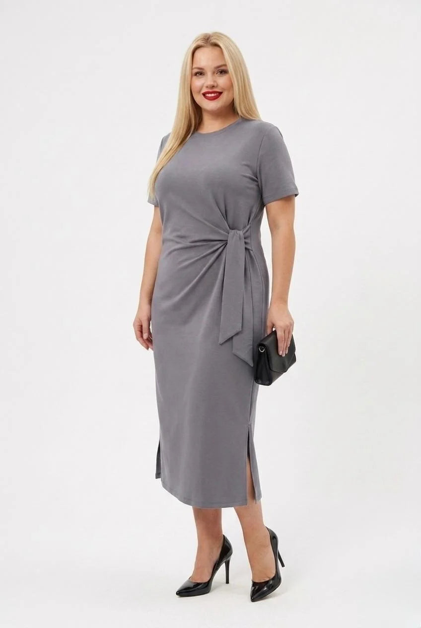 Sukienka damska plus size 2202