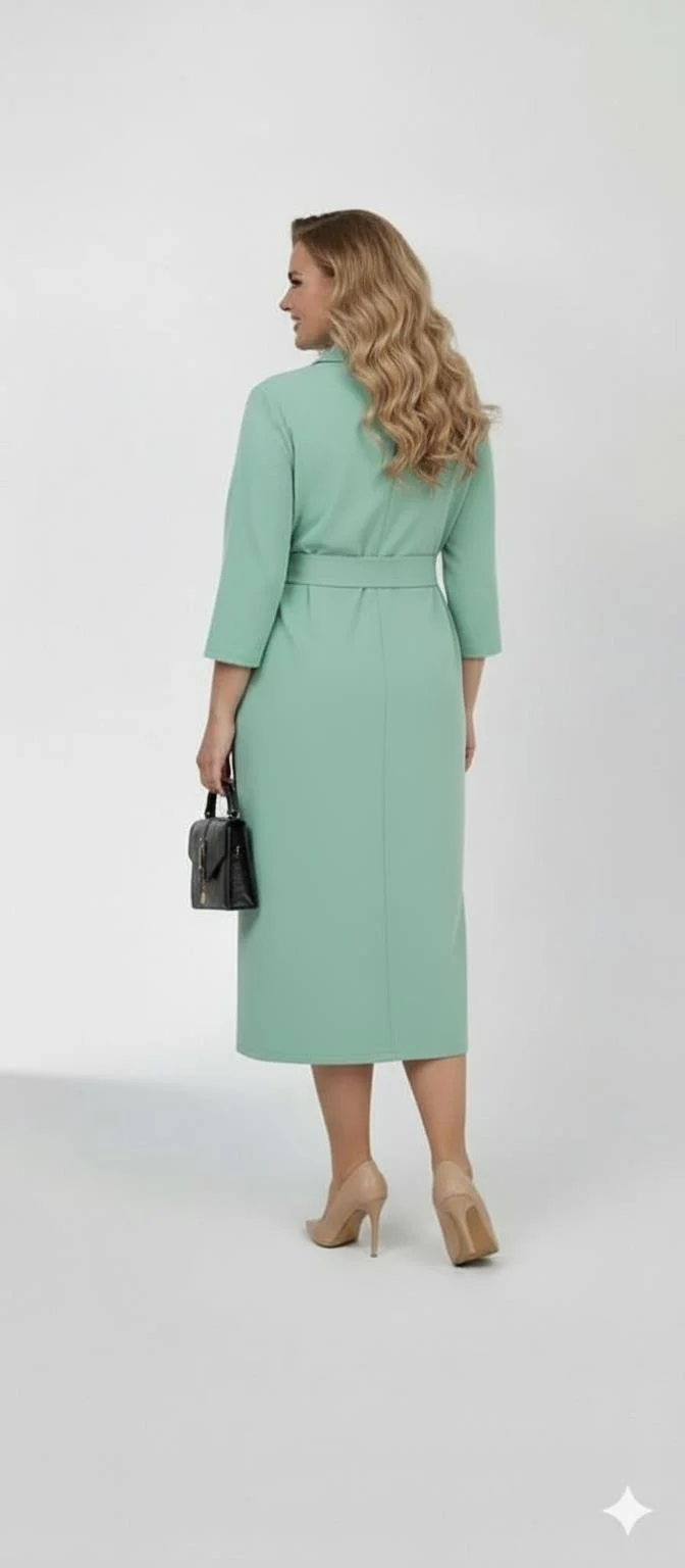 Sukienka damska plus size 2202