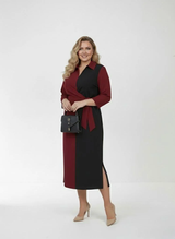Sukienka damska plus size 2202