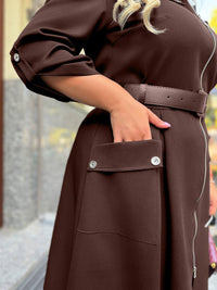 Sukienka damska plus size 2202